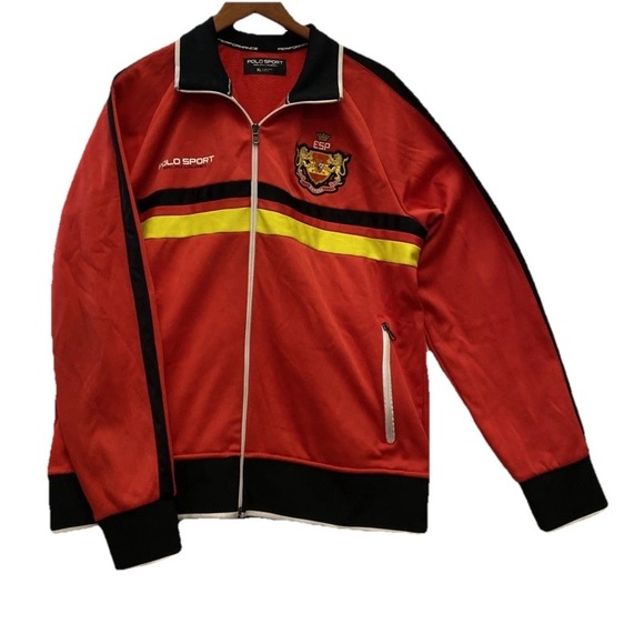 Ralph Lauren Polo Sport World Cup Men's New Country Track Jacket XL $185+ Rare